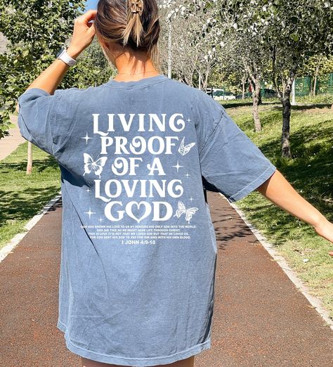 Christian T Shirt Design Ideas, Cute Christian T Shirts, Love Like Jesus Shirt, Godly Shirts, Church Merch Ideas, Christian T Shirt Ideas, Jesus Shirts Christian Clothing, Jesus Merch, Christian Clothing Brand