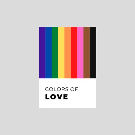 A range that captures the myriad of identities and loves within the community. #EveryShadeOfPride #DiverseDesigns #AllColorsOfLove Pride Month Creative Ads, Pride Month Campaign, Pride Instagram Posts, Pride Month Social Media Posts, Pride Month Poster Design, Pride Design Graphic, Pride Month Design, Pride Tshirt Design, Pride Illustration Art