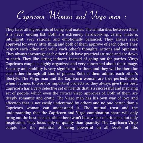 Quotes About Virgo Woman Quotes About Virgo, Virgo And Capricorn Compatibility, Capricorn Compatibility, About Virgo, Capricorn Woman, Virgo Man, Divine Union, Virgo Woman, Capricorn Aesthetic