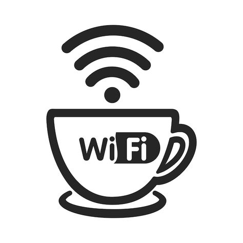 Download this Premium Vector about Internet cafe logo template free wifi area vector design wifi symbol and coffee cup illustration, and discover more than 93 Million Professional Graphic Resources on Freepik. #freepik #vector #signal #wifisignal... Free Wifi Logo, Wifi Symbol, Wifi Logo, Coffee Cup Illustration, Cup Illustration, Cafe Logo Design, Internet Cafe, Free Logo Templates, Wifi Signal