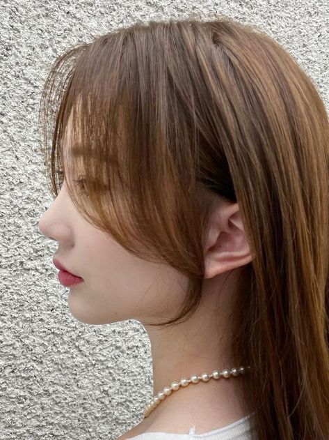 Korean side bangs curtain bangs Window Bangs Korean, Carton Bangs, Invisible Bangs Korean, French Bangs Korean, Korean Soft Bangs, Best Bangs For Ponytail, Soft Bangs Haircut, Airy Bangs Korean, Front Side Hairstyles