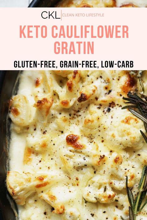 Cauliflower Au Gratin Keto, Keto Scalloped Cauliflower, Califlower Augratin Cauliflower Gratin, Keto Potatoes, Keto Cauliflower Recipes, Keto Cauliflower Casserole, Cauliflower Cheese Bake, Cauliflower Au Gratin, Cauliflower Keto