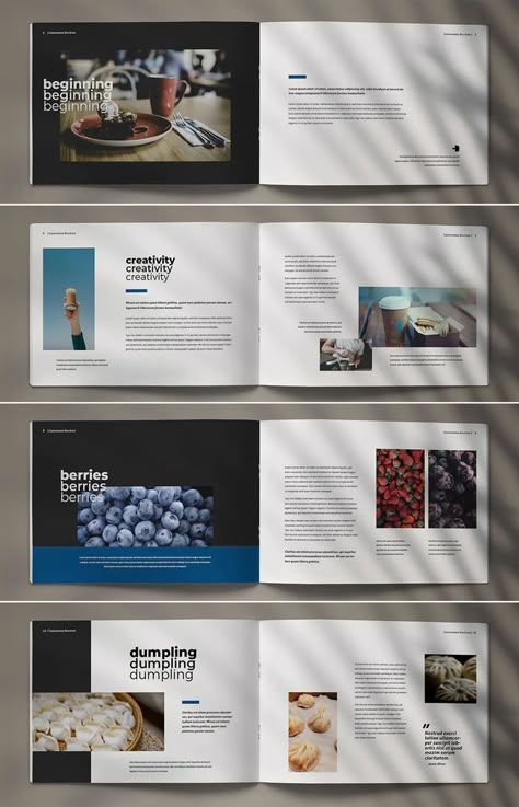 A4 Horizontal Brochure Template InDesign - 25 Pages Magazine Layout Design Horizontal, Horizontal Catalog Design, Booklet Page Design, A3 Brochure Design, Horizontal Booklet Design, Horizontal Page Layout Design, Horizontal Magazine Layout, Horizontal Book Design, Horizontal Brochure Design