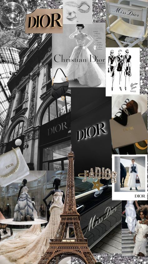 Dior Wallpaper, Dior Aesthetic, Vision Board Photos, Paris Wallpaper, Logo Design Art, Iphone Wallpaper Photos, Hot Hair Styles, Fashion Collage, Retro Wallpaper