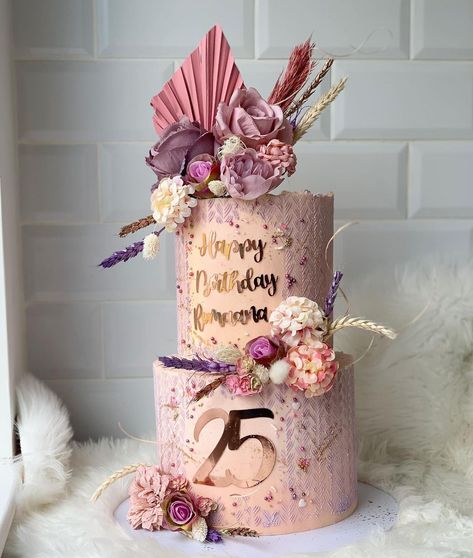 Two Tier 30th Birthday Cake, Elegant 2 Tier Cakes, Cake Designs 2 Tier, 2 Tier Cake Ideas, 2 Tier Cake Designs, Birthday Cake 2 Tier, 2 Tier Birthday Cake, Birthday Cale, 90th Birthday Cakes