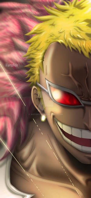 Don·quixote Doflamingo, Heavenly Demon, Doflamingo Wallpaper, Donquixote Doflamingo, One Piece Cartoon, One Piece Wallpaper Iphone, One Piece Ace, Glowing Art, One Peice Anime