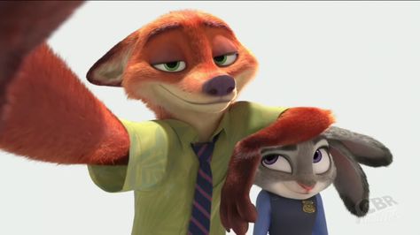 nick and judy's selfie Zootopia Nick And Judy, Nick And Judy, Nick Wilde, Disney Zootopia, Judy Hopps, Pinturas Disney, Nikko, Zootopia, 영감을 주는 캐릭터