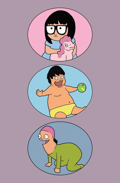 Louise Belcher Tattoo, Bobs Burgers Memes, Bobs Burgers Wallpaper, Bobby Burgers, Gene Belcher, Bob Burgers, Bobs Burgers Funny, Bobs Burger, Bunny Sketches