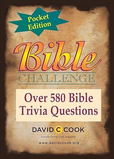 Amazon.com: Bible Challenge: Pocket Edition (Over 580 Bible Trivia Questions): 9789834501808: FaithKidz: Books Bible Categories, Bible Trivia Games, Trivia Board, Pocket Bible, Bible Trivia, Challenge Games, Bible Challenge, Pocket Game, Christian Education