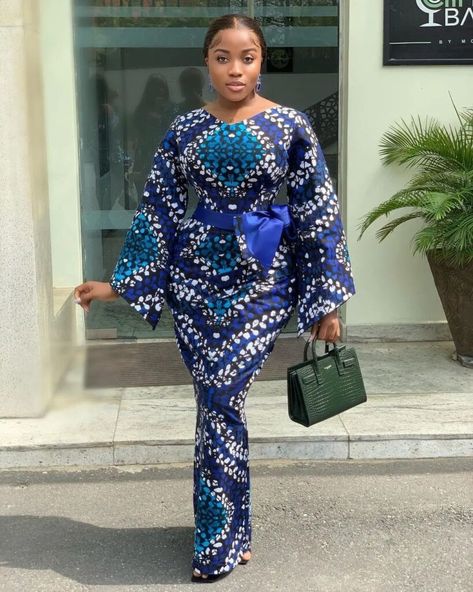 Latest Ankara Gown Styles 2022 – Trending Ankara Gown for You | Dezango Veekee James Styles 2022, Trending Ankara Gowns, Ankara Long Dress, Veekee James, Latest Ankara Gown Styles, Latest Ankara Gown, Nigerian Women, Ankara Dress Designs, Ankara Long Gown