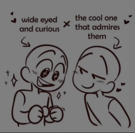 Tall And Small Ship Dynamic, Cute Outfit Reference, Drawing Couple Poses Art Reference Spicy, Ship Drawing Poses Spicy, Duo Dynamics, Creepypasta Aesthetic, Ship Art Base, Couple Bases, Ship Drawings