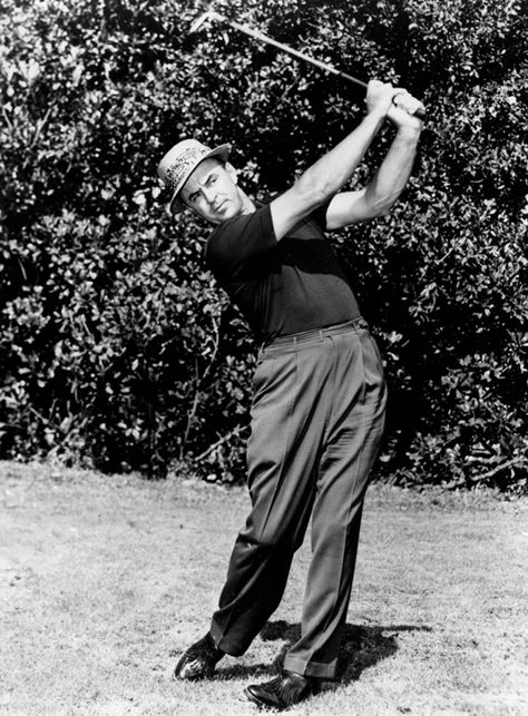 Sam Snead Golf Pics, Sam Snead, Famous Golfers, Golf Inspiration, Jack Nicklaus, Vintage Golf, Sports Hero, Golf Apparel, Golf Tips