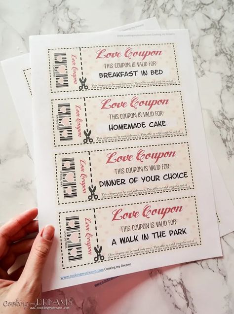 Coupon Books For Boyfriend, Printable Love Coupons, Love Coupons For Him, Boyfriend Ideas, Coupons For Boyfriend, Diy Coupons, Valentines Coupons, Creative Gifts For Boyfriend, Bf Gifts