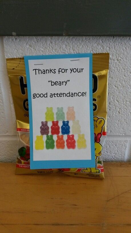 Perfect attendance gift                                                                                                                                                     More Attendance Gift Ideas, Perfect Attendance Gift Ideas, Attendance Party Ideas, Attendance Quotes School, Staff Attendance Incentives, Middle School Attendance Ideas, Perfect Attendance Ideas, Work Incentive Ideas, School Attendance Incentives