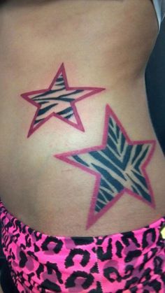 Love these Zebra Print Tattoos, Leopard Print Tattoo, Funky Tattoos, Cute Tats, Getting A Tattoo, Dream Tattoos, Dope Tattoos, Star Tattoos, Piercing Tattoo