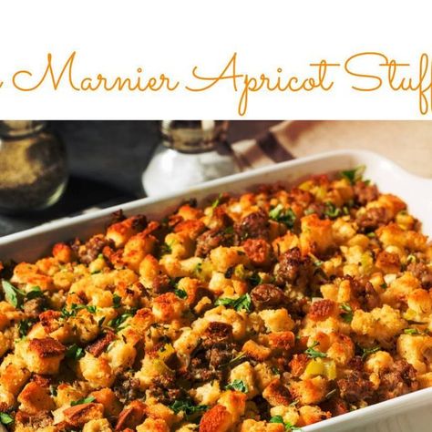 The Silver Palate on Instagram: "Up your stuffing game this Thanksgiving! This unique and decadent stuffing is a crowd pleaser! Silver Palate Grand Marnier Apricot Stuffing o 1 cup diced dried apricots o 1 1/2 cups Grand Marnier o turkey liver ( extremely optional) o turkey heart ( extremely optional) o 1 cup unsalted butter o 2 cups coarsely chopped celery o 1 large onions, chopped o 1 lb bulk pork sausage o 1 lb herb stuffing mix o 1 cup slivered almonds o 2 cups rich chicken brot Apricot Stuffing, Almond Flour Pie Crust, Turkey Stuffing Recipes, Turkey Dressing, Silver Palate, Herb Stuffing, Turkey Stuffing, Recipes Thanksgiving, Stuffing Mix