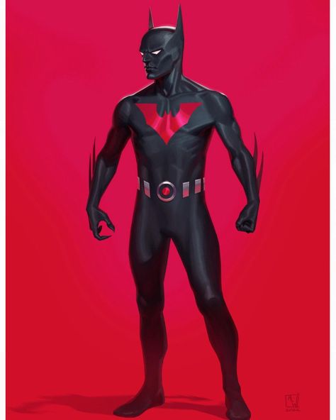 Austin Worland (@art_man_02) | Instagram Batman Beyond Suit, Return Of The Joker, Beyond Paint, Bat Symbol, Batman Costumes, Justice League Unlimited, Batman Arkham City, Arkham City, Batman Beyond