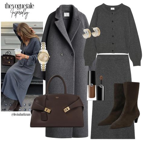 All Posts • Instagram Monochromatic Outfit Winter, Dark Brown Boots Outfit, Brown Boots Outfit, Dark Brown Boots, Monochromatic Outfit, Minimal Accessories, Outfit Collage, Monochrome Fashion, Brown Leather Bag