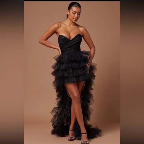 Size Medium New In Bag Tulle Maxi Dress, Dresses Fashion Nova, Fashion Nova Dresses, Black Maxi Dress, Fashion Nova, Black Color, Prom Dresses, Wedding Dresses, Prom