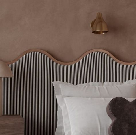 @luma.interiors on Instagram: "Never met a scallop we didn’t 🤍 #piedaterre project Design @luma.interiors Developer @chillemigroup" Master Bedrooms 2024 Trends, Low Headboard, Sleeping Room, Fabric Headboard, Adult Bedroom, Kids Headboard, Headboard Designs, Furniture Trends, Aesthetic Rooms