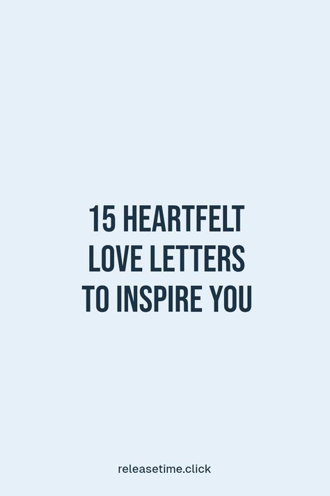 Looking for the perfect way to express your love? Check out these 15 heartfelt letters designed to say 'I love you' in a meaningful way. These touching letters will help you deepen your relationships with romantic partners, family members, or friends. Each letter offers warm and genuine expressions of love that create lasting connections. Share these beautiful letters or say it your own way. Perfect for anniversaries, special events, or just because How To Write I Love You In Different Ways, Ways To Say I Love You For The First Time, Saying I Love You For The First Time Letter, Words Can’t Express How Much I Love You, Loving You Letters, You Are My Rock, Self Compassion, Say I Love You, I Am Grateful