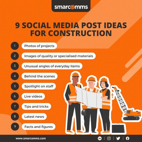 Construction Content Ideas, Roofing Social Media Posts, Construction Company Social Media Post, Construction Social Media Posts, Construction Marketing Ideas, Construction Social Media, Company Social Media, Construction Marketing, Company Ideas