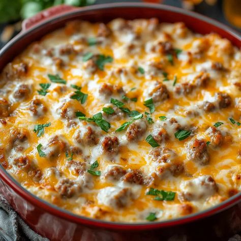 Velvety Italian Sausage Parmesan Soup Recipe Hot Sausage Dip Recipes, Appetizer Recipes With Sausage, Italian Sausage Dip Recipes, Recipes With Beer In Them, Hot Sausage Beer Cheese Dip, Blackeye Pea Dip, Jimmy Dean Hot Sausage Recipes, Recipes With Hot Sausage, Queso With Sausage