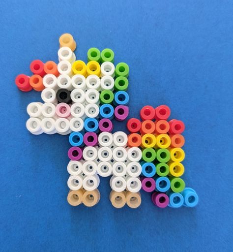 Unicorn Hama Beads, Unicorn Perler Beads, Elephant Perler Bead Pattern, Perler Beads Designs Pattern Pixel Art, Hama Beads Patterns Animals, Perler Beads Unicorn, Unicorn Perler Bead Pattern, Easy Perler Bead Patterns Simple, Perler Beads Animals