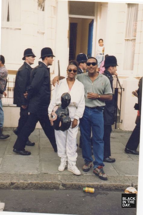 Submission: “My dad and aunt at Carnival” Notting Hill, London 1993 90s London, Notting Hill Carnival, Notting Hill London, Wish I Was There, Notting Hill, Social Platform, My Dad, Black People, Carnival