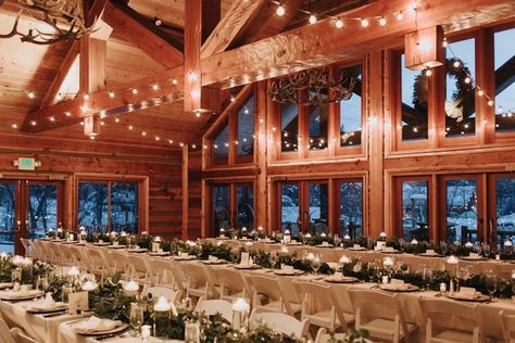 Winter Lodge Wedding, Venue Interior, Ski Lodge Wedding, Lodge Wedding Reception, Chalet Wedding, Lodge Reception, Seattle Winter, Wedding Venues Washington State, French Chalet