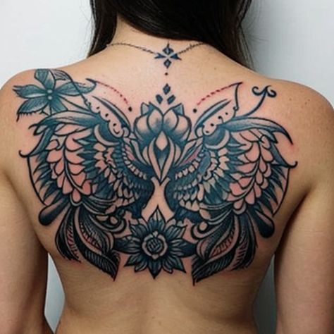 Inspiring tattoo and cover-up tattoo carefully crafted on the back. Tattoo ideas - Creative Tattoo Ideas Flesh Tattoo, Back Tattoo Ideas, Creative Tattoo Ideas, Creative Tattoo, Tattoo Cover Up, About Tattoo, Home Tattoo, Cover Up Tattoo, Up Tattoos