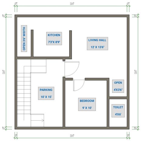 #25x25houseplan #25x25plans #25x25floorplans #25x253dplans #houseplans 25x25 House Plans, Kerala House Plan, Tampa Apartments, Double Storey House Plans, Grand Estate, Plan Floor, Kerala House, Bungalow Floor Plans, Small House Elevation