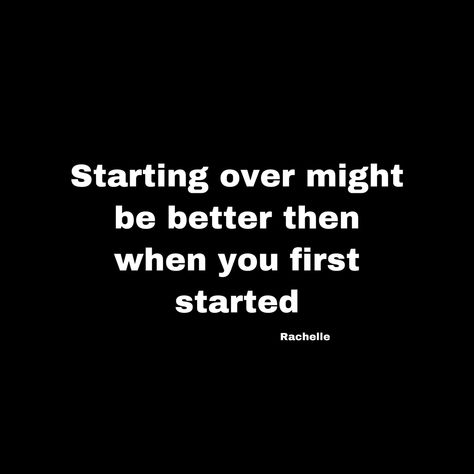 Its okay to start over it might just be the best thing you ever did! 💜 All Body Workout, Its Okay, Good Things