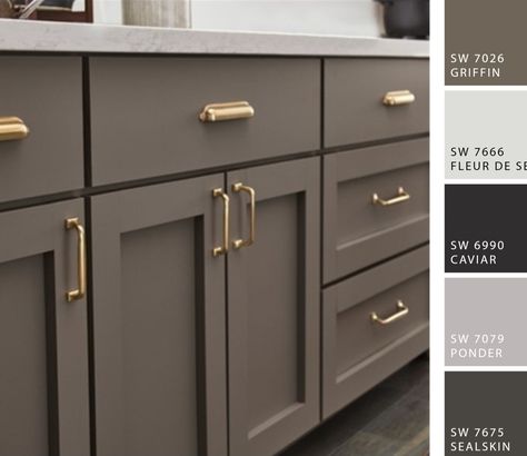 Urbane Bronze Cabinets Bathroom, Urban Bronze Cabinets Kitchen, Urbane Bronze Cabinet, Urbane Bronze Cabinets Kitchen, Brown Painted Cabinets Kitchen, Urban Bronze Kitchen Island, Urban Bronze Kitchen Cabinets, Urbane Bronze Kitchen Cabinets, Urbane Bronze Cabinets