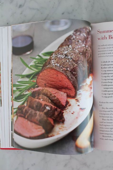 Ina Garten Says, Yes, You Can Make It Ahead: gallery image 5 Ina Garten Beef Tenderloin, Beef Tenderlion, Tenderloin Beef, Roast Beef Tenderloin, Filet Mignon Roast, Fillet Of Beef, Best Ina Garten Recipes, Roasted Vegetable Lasagna, Ina Garden