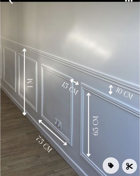 Custom Wall Design, Paneling Makeover, Wall Molding Design, Stair Paneling, Wooden Miniature, Casa Interior, Wainscoting Styles, Living Room Wall Units, House Wall Design