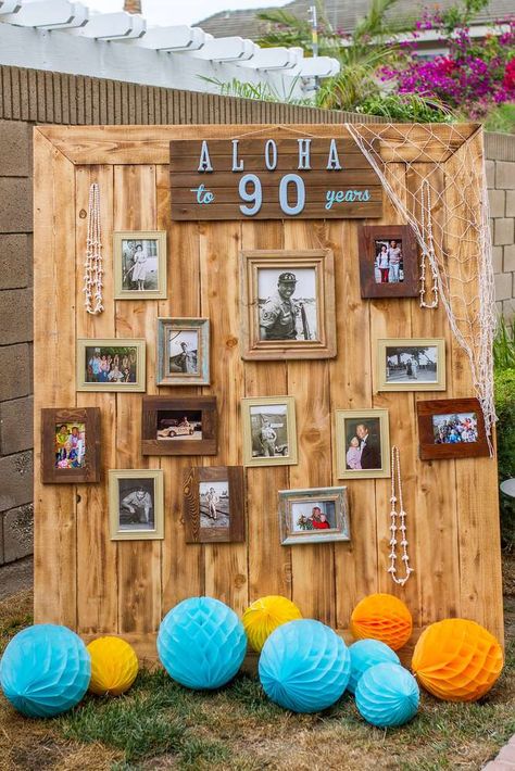 Hawaiian Birthday Party Ideas, Vintage Luau, Hawaiian Party Theme, Aloha Party, Hawaiian Luau Party, Luau Theme Party, Luau Birthday Party, Hawaiian Birthday Party, Hawaiian Birthday