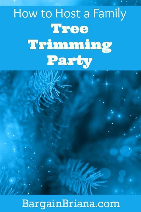 How to Host a Family Tree Trimming Party Tree Trimming Party Ideas, Tree Trimming Party, Family Involvement, Christmas Tree Trimming, Christmas Trimmings, Party 2023, Jolly Holiday, Tree Trimming, Family Night