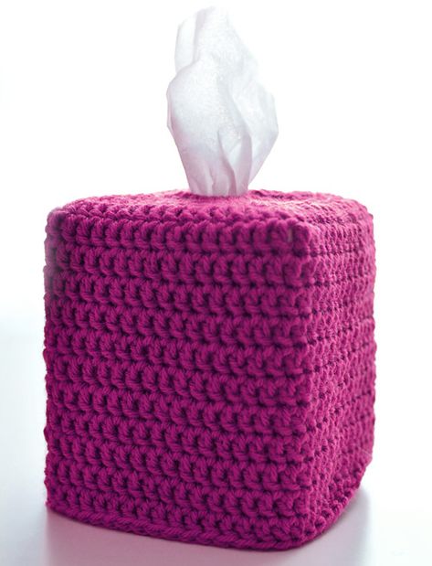 Ravelry: Classic Square Tissue Box Cover by Rachel Choi C2c Christmas, Box Covers Diy, Crochet Toilet Roll Cover, Crochet Tissue Box Cover, Bathroom Crochet, Diy Tissue Box Cover, Square Tissue Box Cover, Crochet Topper, Kleenex Box Cover