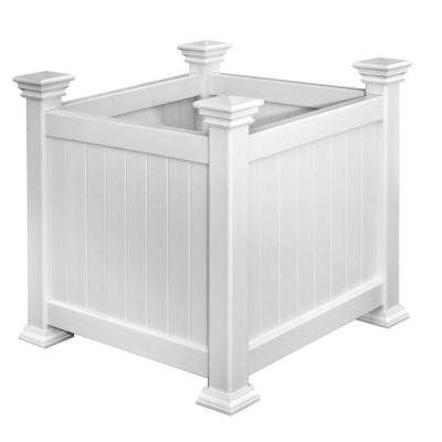 Discover this special product, click the image New England Arbors Cardiff Planter Box ** Gardening DIY White Planter Boxes, Square Planter Boxes, New England Arbors, Plastic Planter Boxes, Garden Vines, Square Planters, Plastic Planters, White Planters, Wood Planters