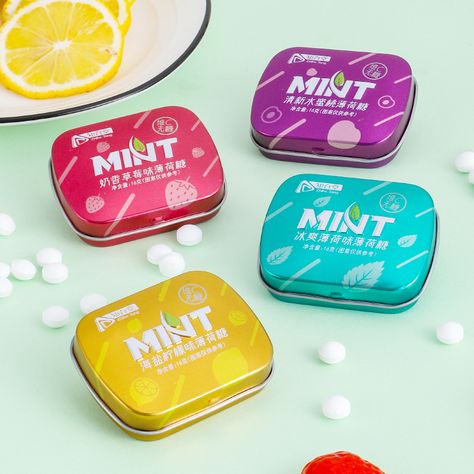 #mintmetaltincan,#tinbox,#candytincan,#customtincase Cosmetics Business, Candy Storage, Tin Case, Mint Tins, Mint Candy, Small Tins, Candy Tins, Tin Boxes, Tin Can