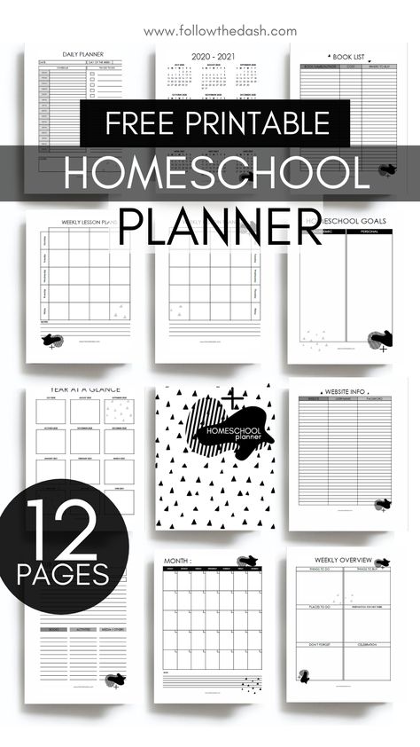 Homeschool Planner Bundle Free Printable travelplanner #coverplanner📒. Homeschool Daily Planner, Free Lesson Planner, Printable Homeschool Planner, Homeschool Lesson Planner, Daily Planner Book, Class Planner, Budget Planner Free, Daily Planner Printables Free, Weekly Planner Free Printable