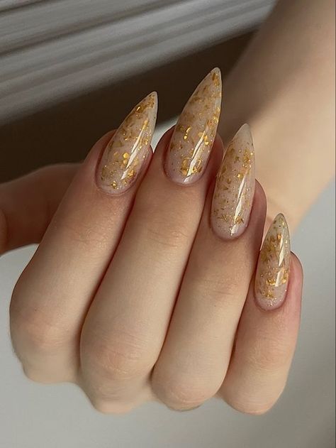 20 Fall Sparkle Nails Ideas 2024 with Glitter for Short, Almond, Coffin and Square Shapes Sparkle Nails Ideas, Long Sleeve Dress Ideas, Fall Sparkle Nails, Almond Designs, Bright Nail Designs, Long Almond Nails, Latest Nail Designs, Golden Nails, Gold Glitter Nails