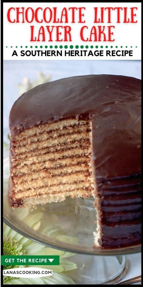 Little Layer Chocolate Cake, Southern Chocolate Cake, Multi Layer Cake Recipes, Seven Layer Cake Recipe, Chocolate Heaven Cake, 10 Layer Chocolate Cake, Boiled Chocolate Frosting, Boiled Chocolate Icing, 12 Layer Chocolate Cake Recipe