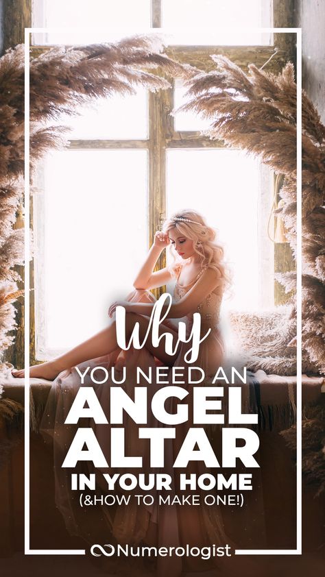 Angel Alter Ideas, Altar For Angels, Angel Altar Ideas, Working With Angels, How To Build An Altar, How To Be An Angel, Archangels Prayers, Alter Ideas Spiritual, Ancestors Spiritual