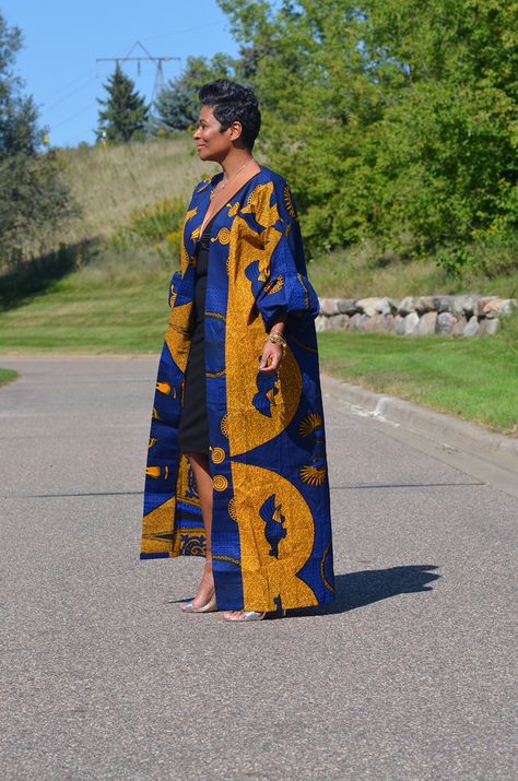 Kimono Kitenge Designs, Mode Kimono Wax, Kimono African Print Ankara, Kimono Ankara Styles, Ankara Kinomo Jacket, African Print Kimono, Ankara Dress Designs, Mode Kimono, African Fashion Skirts