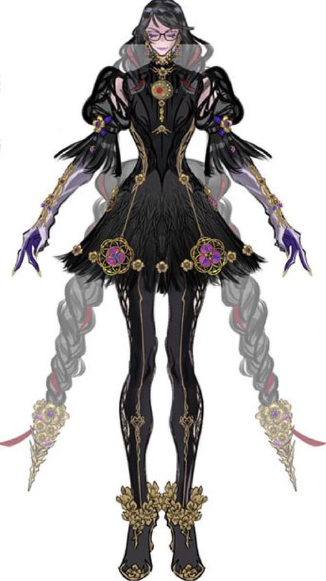 Bayonetta 3, Kobayashi San, V Games, Game Character Design, Witchy Woman, Female Character Design, Gorgeous Design, Magical Girl, Pretty Art