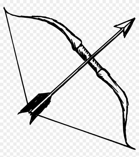 Bow And Arrow Artwork, Sagittarius Bow And Arrow, Bow Drawing Arrow, Bow And Arrow Tattoo On Knee, Celtic Bow And Arrow, Drawing Bow And Arrow, Cartoon Bow And Arrow, Arrows Drawing, Arrow Bow