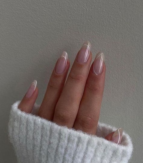 👜 on Twitter: "nails inspo… " Transparent Nails, Lines On Nails, Minimal Nails, Her Nails, Neutral Nails, Clear Nails, Minimalist Nails, Dream Nails, Fire Nails