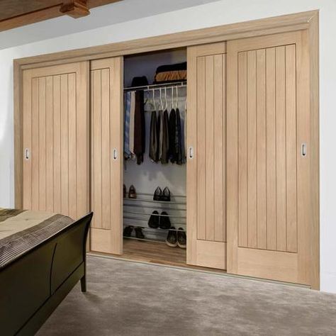 Wardrobe sliding door design